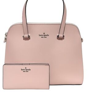 Kate Spade Pink Satchel and Wallet Set